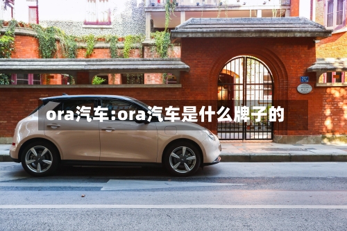 ora汽车:ora汽车是什么牌子的-第1张图片