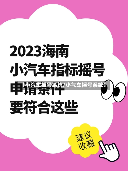 【小汽车摇号系统/小气车摇号系统】-第1张图片